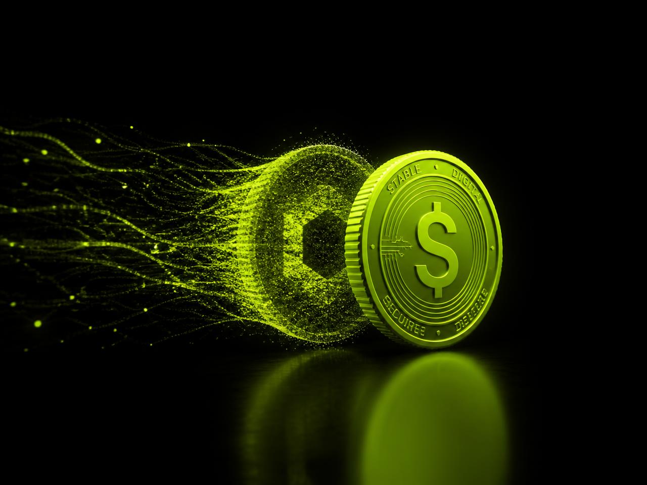 GMXP token staking rewards paid in a new stablecoin